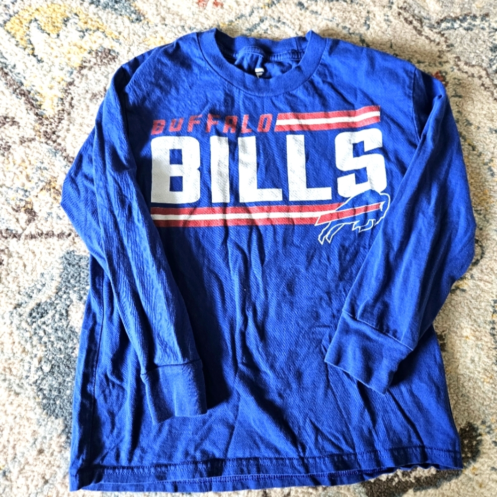 NFL Buffalo Bills long sleeve boys shirt size small